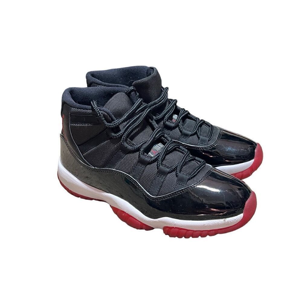 Jordan 11 OG Bred 2019 Black Red 378037-061 Size 9 Nike Air Jordan